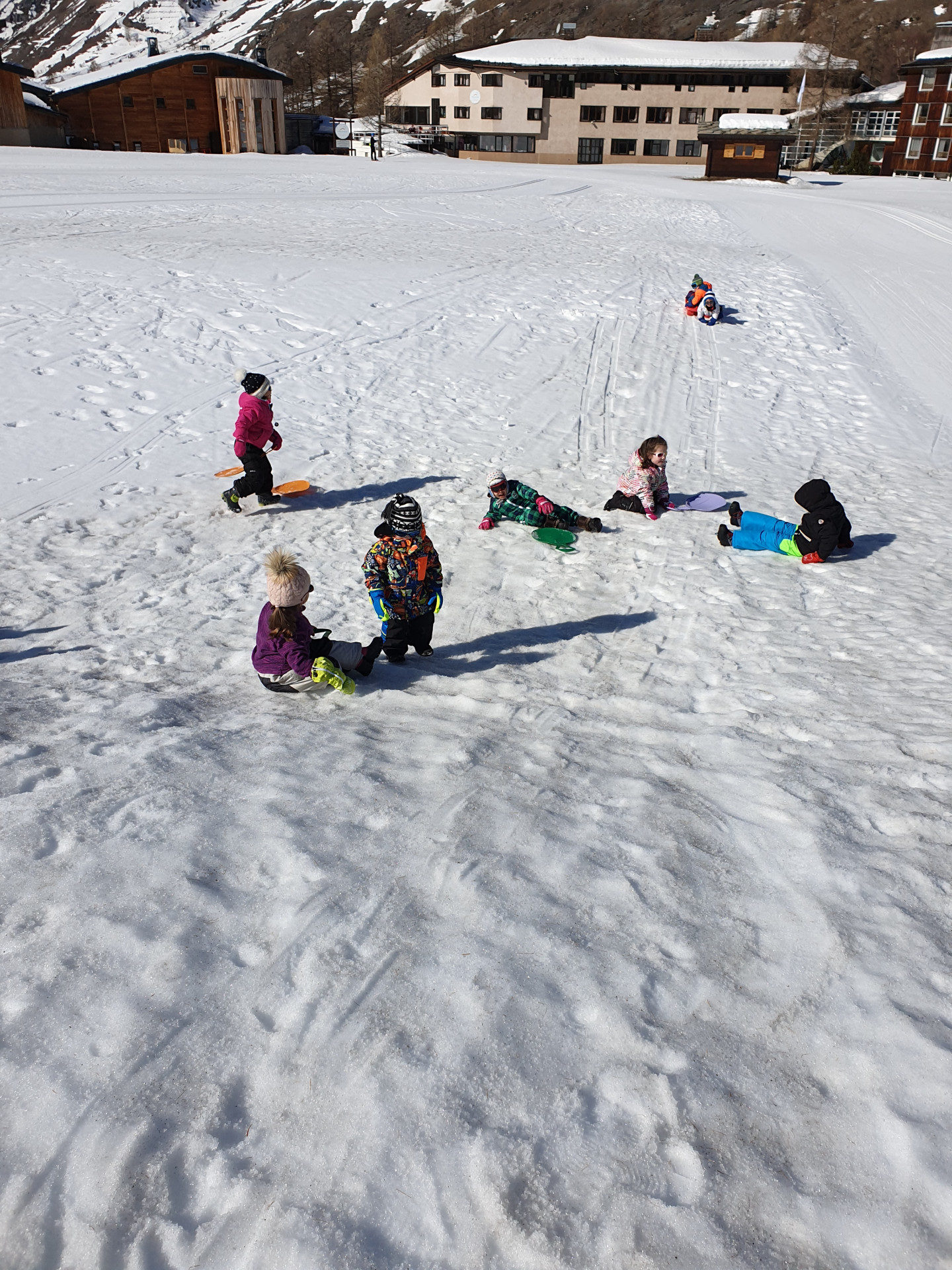 activités neige enfants