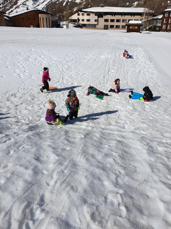 activités neige enfants